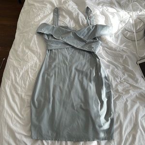 Pale blue mini dress from by the way (purchased through revolve)